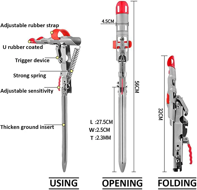 (🔥Promotion-SAVE 65% OFF)Automatic Fishing Rod Holder-BUY 2 GET FREE SHIPPING - Image 4