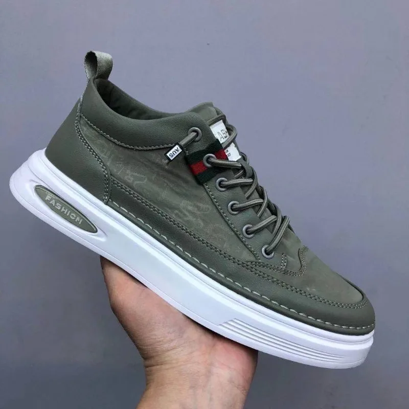 Men's new stylish classic platform canvas shoes - buy two and get free shipping! - Image 3