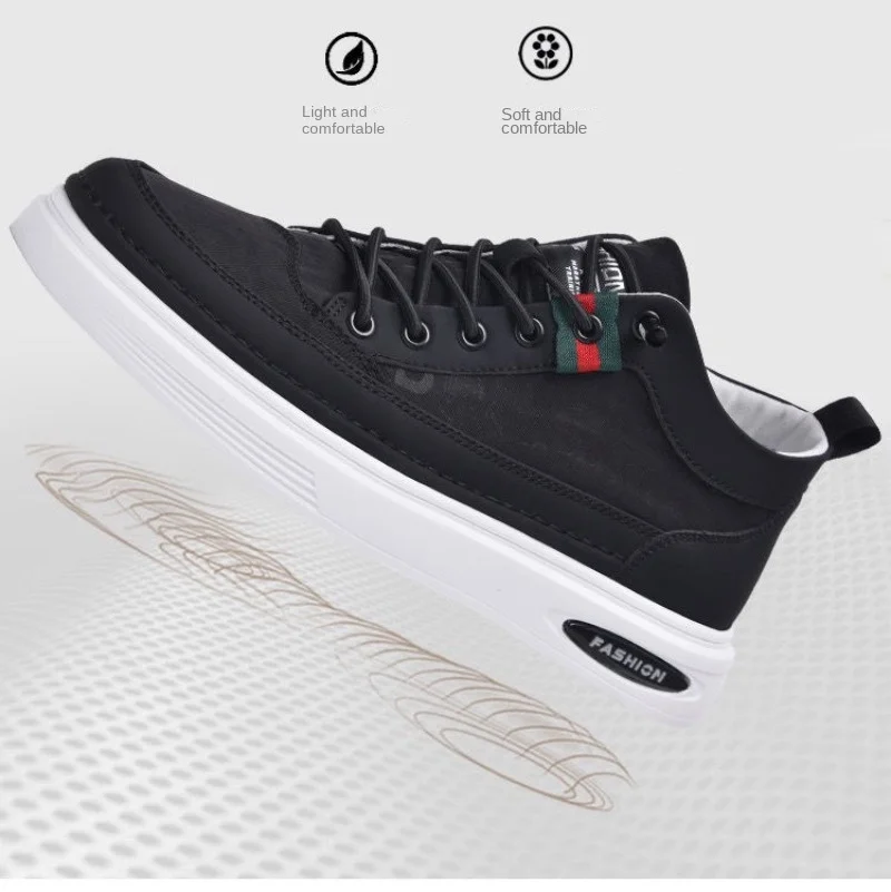 Men's new stylish classic platform canvas shoes - buy two and get free shipping! - Image 5