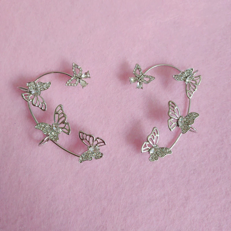 Butterfly Swan and Snake Earrings - Image 8