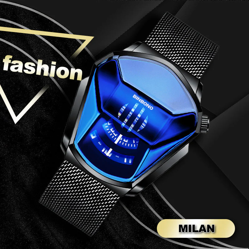 Men's Diamond Style Quartz Watch - Image 17