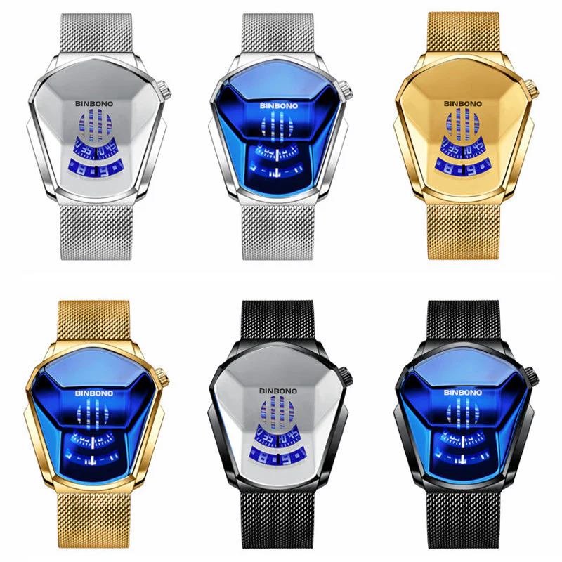 Men's Diamond Style Quartz Watch - Image 25