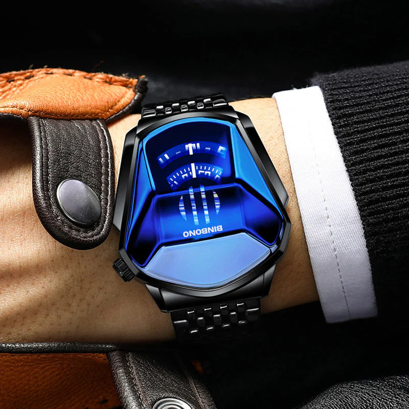 Men's Diamond Style Quartz Watch - Image 6