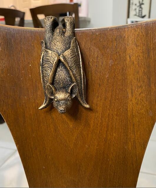 Bronze Bat Pot Buddy, Pot Hanger, Bat Gifts, Gift Boxed(11 x 5.5 x 4.5 cm) - Image 10