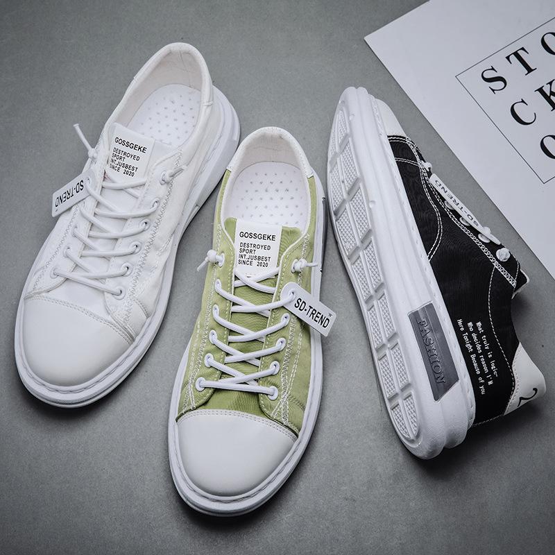 Casual Canvas Men's Board Shoes - Image 10