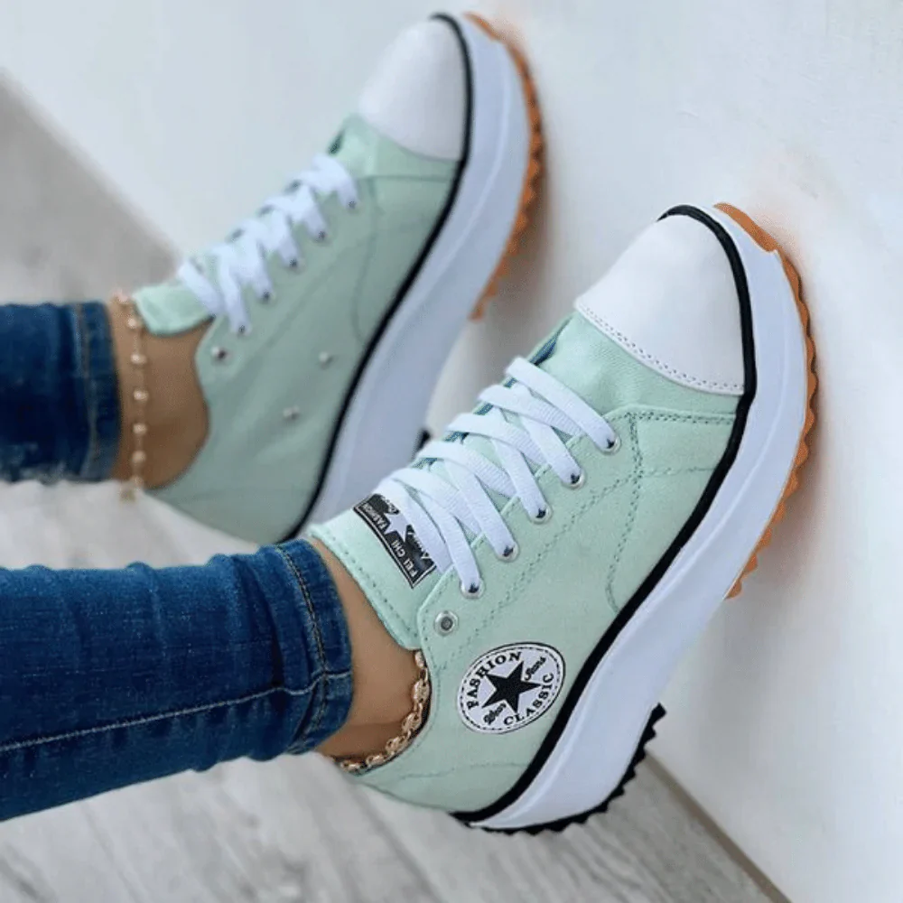 2025 Summer New Women's Fashion Canvas Shoes Sports Shoes - Image 5
