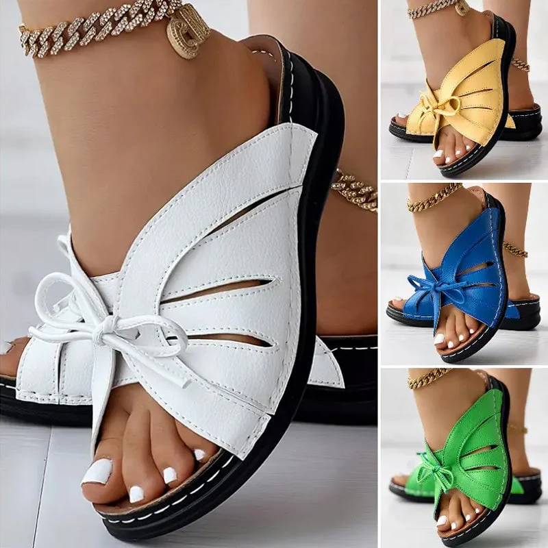 Comfortable Bow Sandals For Women - Image 2