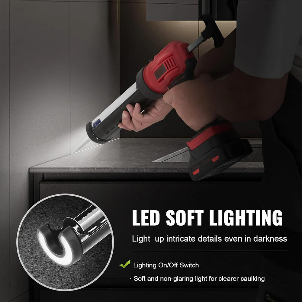 Cordless Caulking Gun, Adhesive Gun Kit - Image 4
