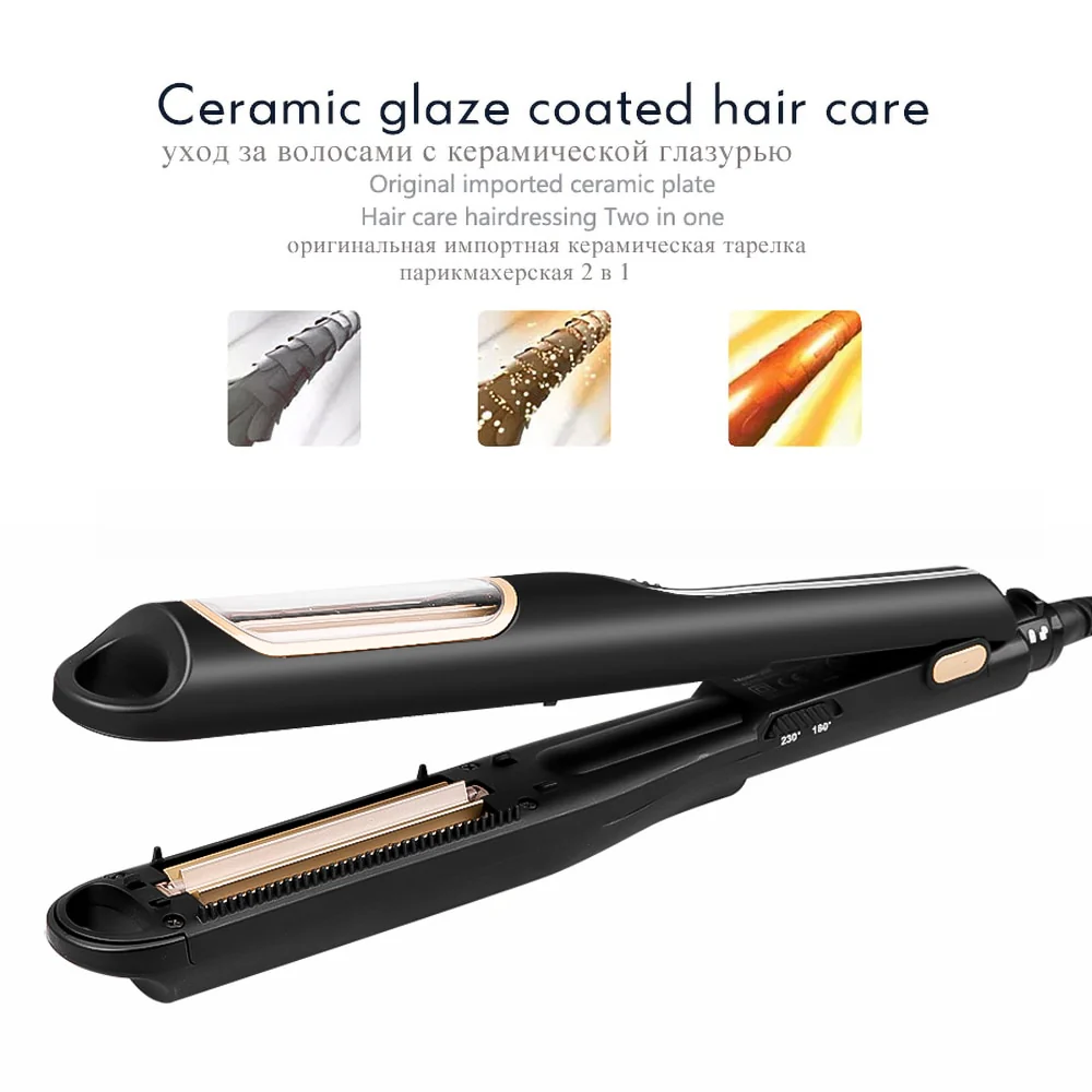 Corrugation Flat Iron Automatic Hair Curler Curling Irons Professional Straightener Curly Iron Tongs Hair - Image 5