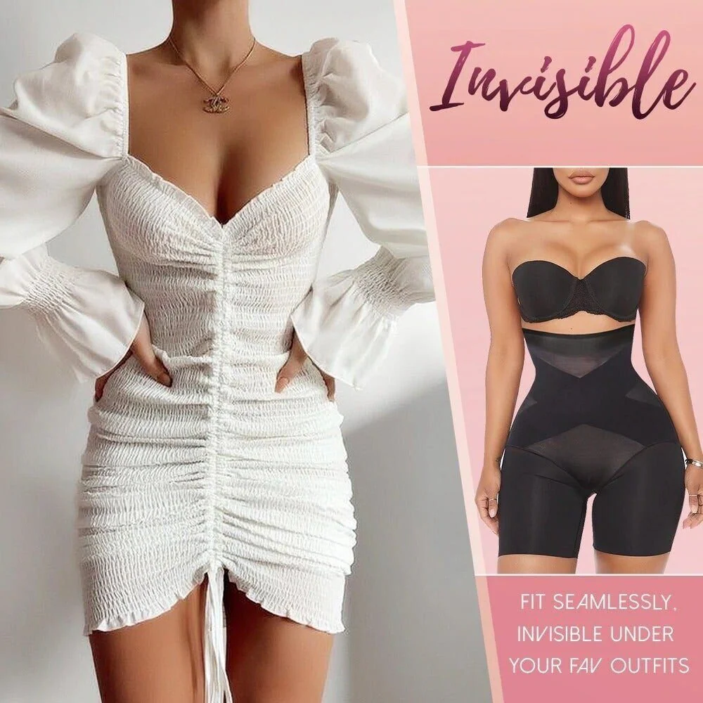 CROSS COMPRESSION ABS & BOOTY HIGH WAISTED SHAPER - Image 4