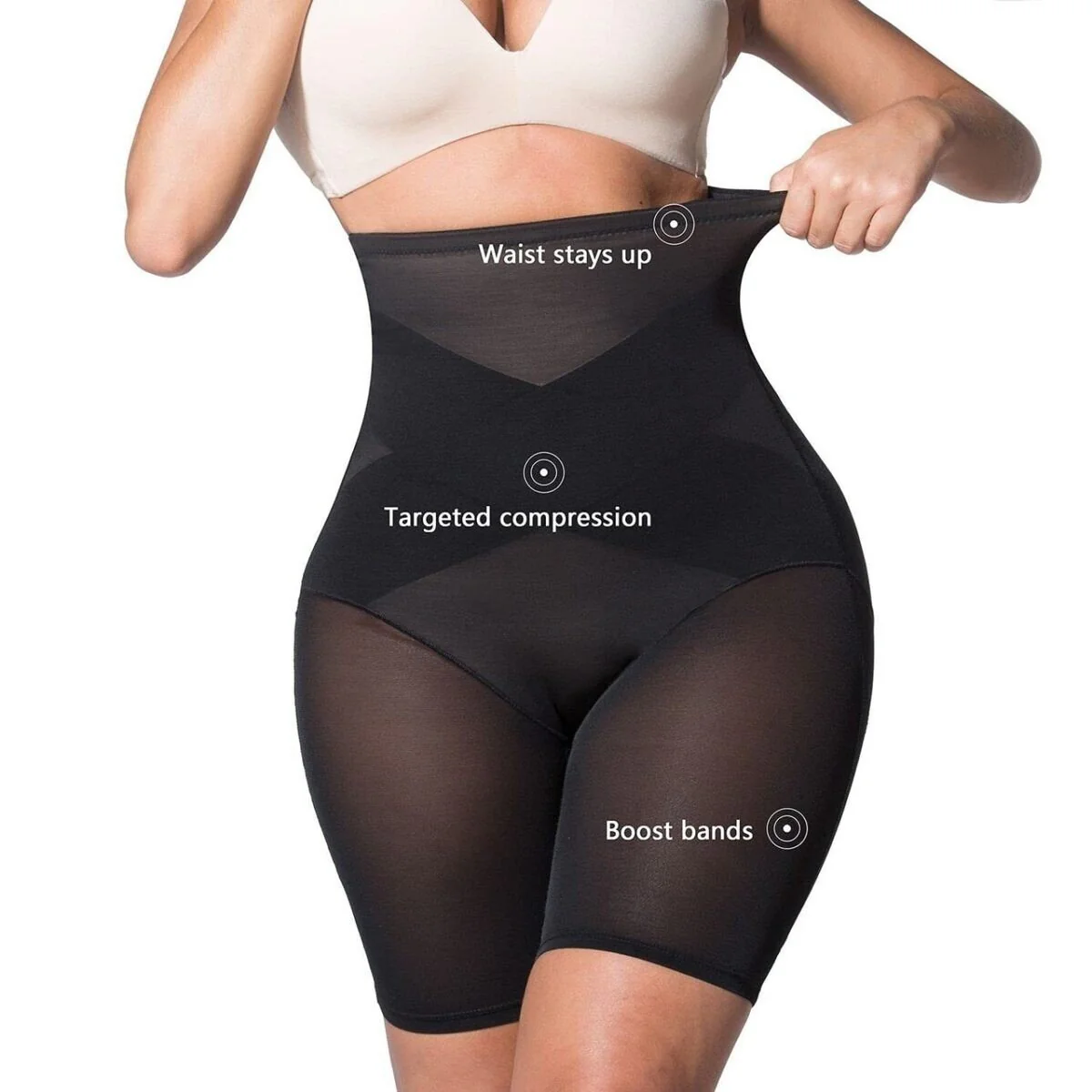 CROSS COMPRESSION ABS & BOOTY HIGH WAISTED SHAPER - Image 5