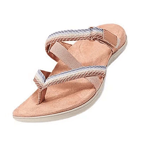 Cross Thong Sandals - Image 2