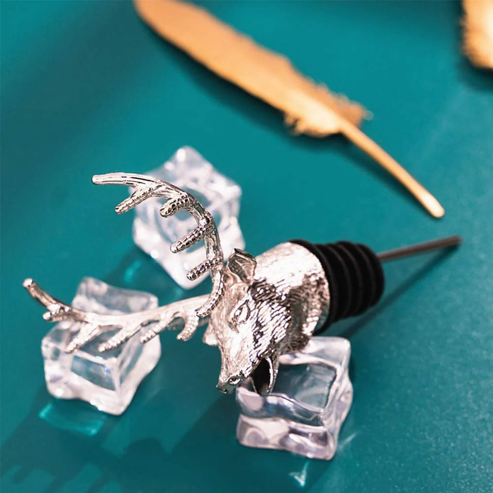 Deer Head Wine Pourer - Image 5