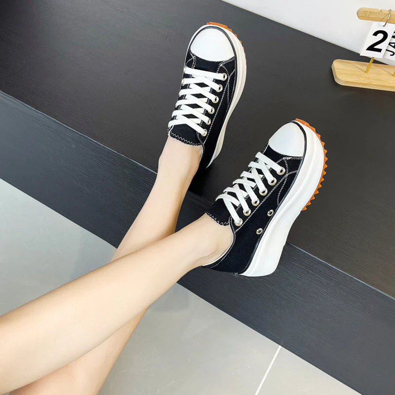 Canvas anti-slip thick-soled sneakers - Image 3