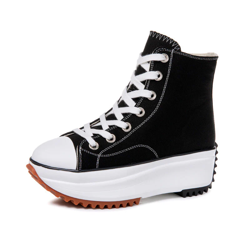 Canvas anti-slip thick-soled sneakers - Image 4
