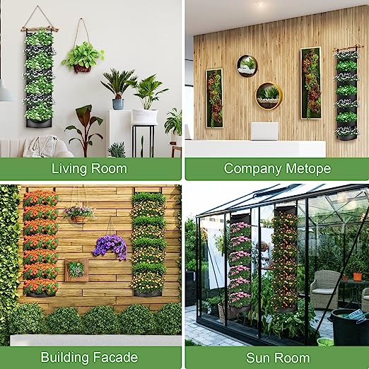 (🔥Promotion-SAVE 50% OFF)🌷7 Pockets Hanging Vertical Planter-BUY 3 GET FREE SHIPPING - Image 8