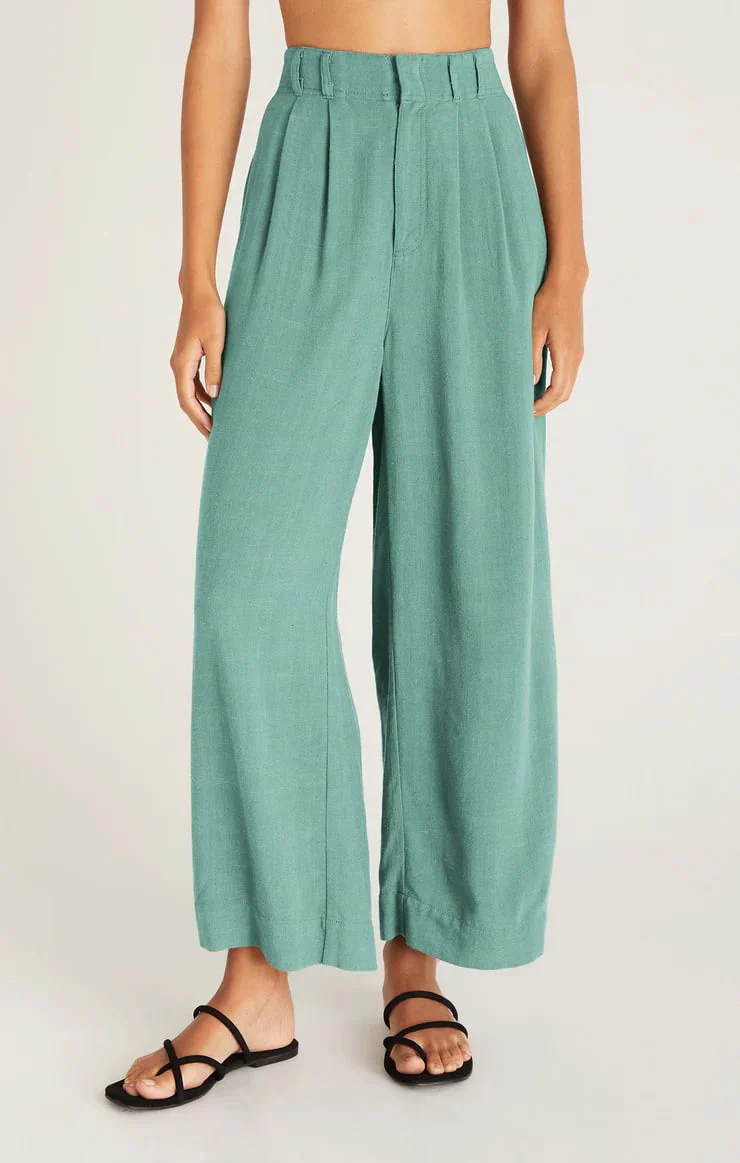 49% OFFđ„Women's elastic high waist casual wide leg pants (Buy 2 Free Shipping) - Image 19