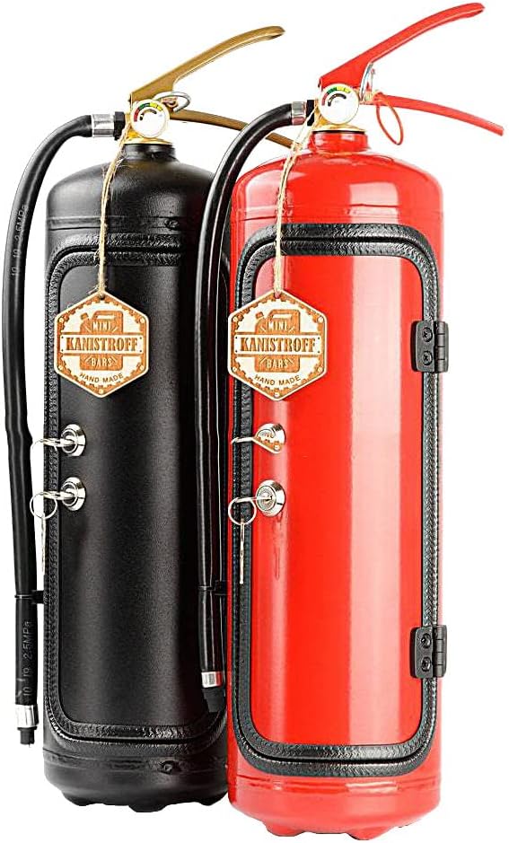 "My Cave My Rules" gift Can Bar Set Fire Extinguisher - Image 6