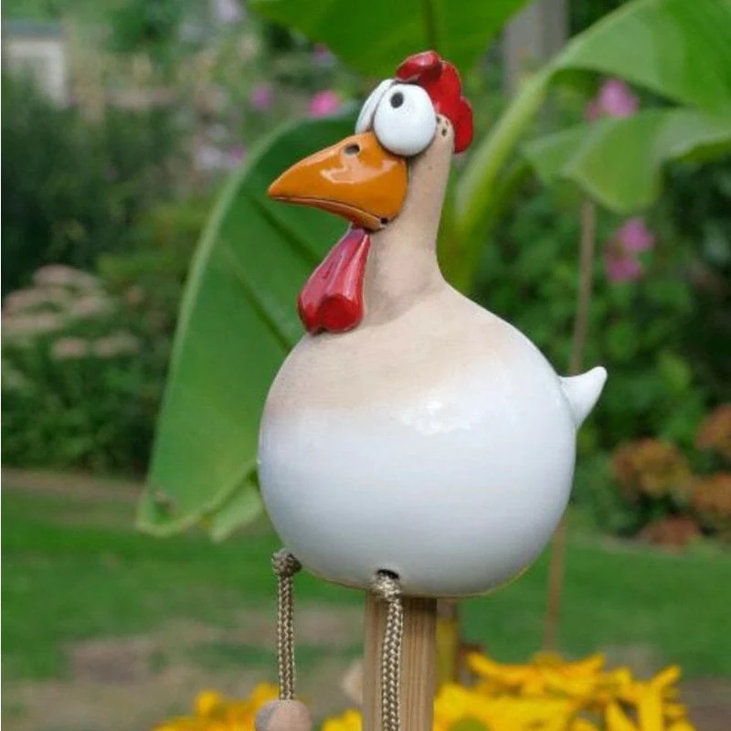 Funny decorative chicken, eye-catching decoration - Image 6