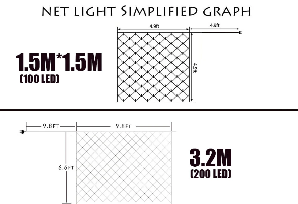 Net Mesh Waterproof String Lights💡 - Image 12