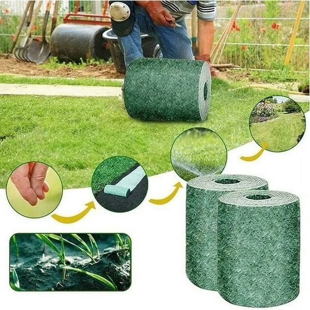 🔥BUY 3 GET 3 FREE (6PCS)🔥 Grass Seed Mat- 2MIN TO INSTALL - Image 2