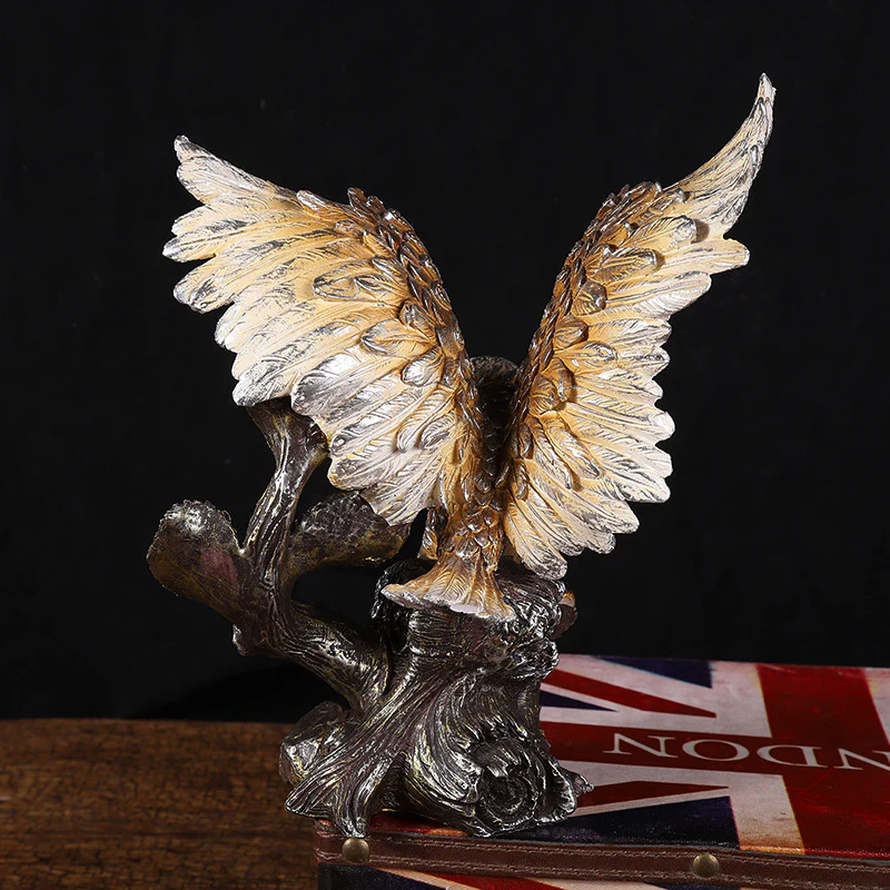 Great Exhibition Resin Eagle Ornament, Office Home Decoration Ornament - Image 3