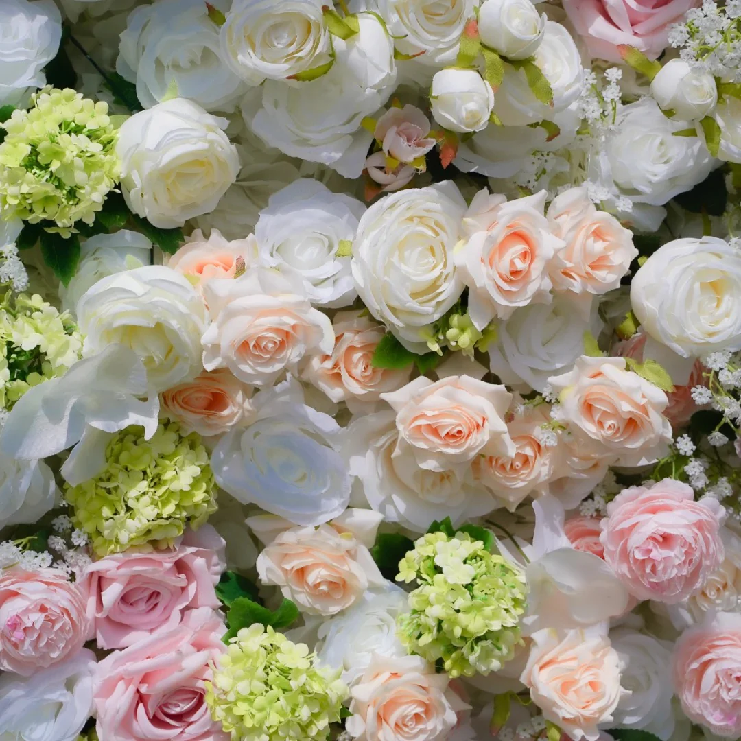 Hand-rolled fabric flower wall - perfect decoration for outdoor events - Image 11
