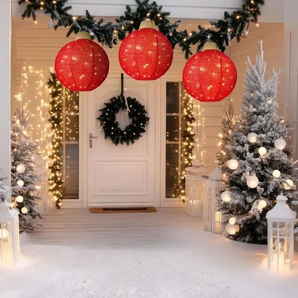 🎄Hanging Pop-Up Outdoor Christmas Ornaments - Image 4