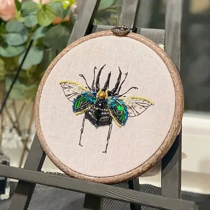 Insect Bead Embroidery Kit - Image 2