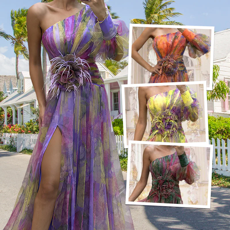 🌸Spring Specials💐 Women's Tulle Irregular Gown Dresses - Image 6
