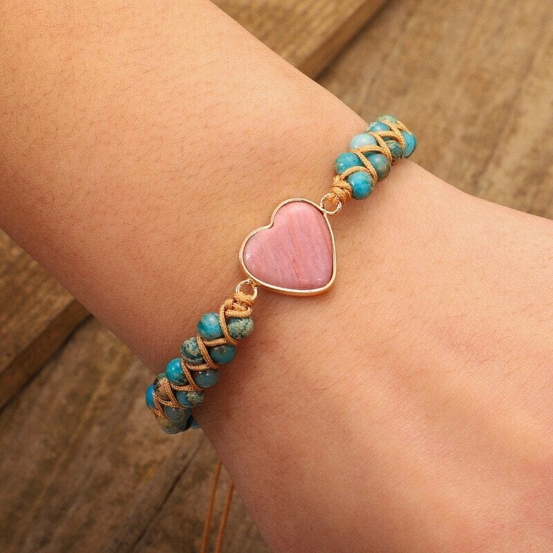 Passionate Heart Jasper Bracelet🎁The best gift for loved ones💕 - Image 15