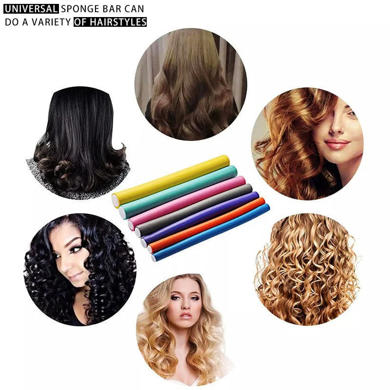 🎁(Black Friday Sale 47% Off)-Soft Foam Heatless Hair Wand Curls