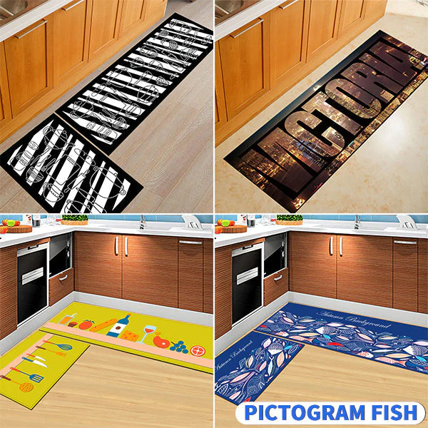 🎉Big Sale - Kitchen Printed Non-Slip Carpet ( 🔥Buy 1 Get 1 Free🎁 ) - Image 17