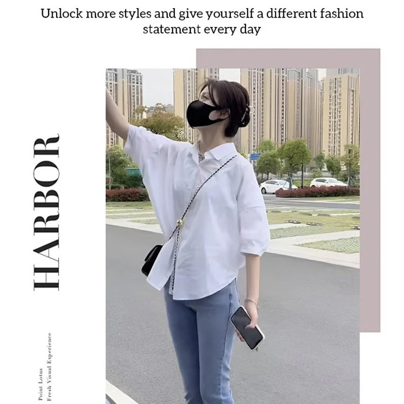 🔥Hot sale: Buy one get one free! Women's Loose Fit Classic Shirt - Image 5