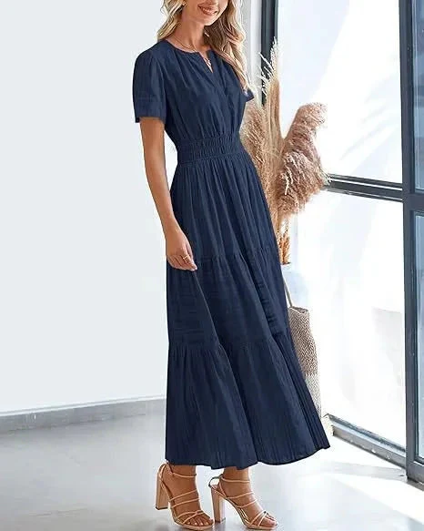 🎉This week's special offer💗Lacey - V-Neck Long Dresses - Image 17