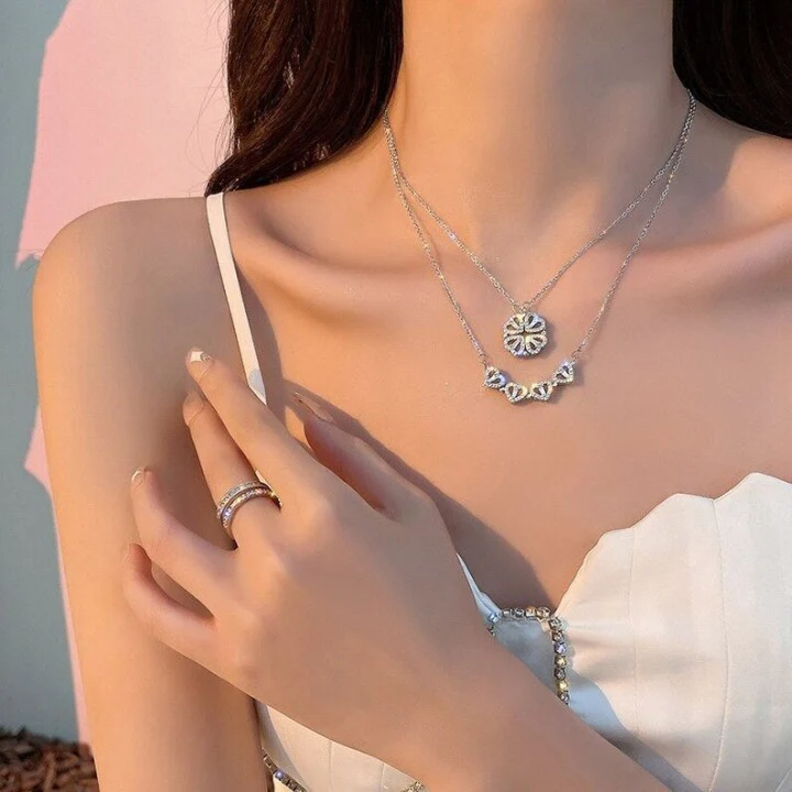 ☘Four-Leaf Heart Shape Necklace🎁The Best Gifts For Your Loved Ones - Image 13