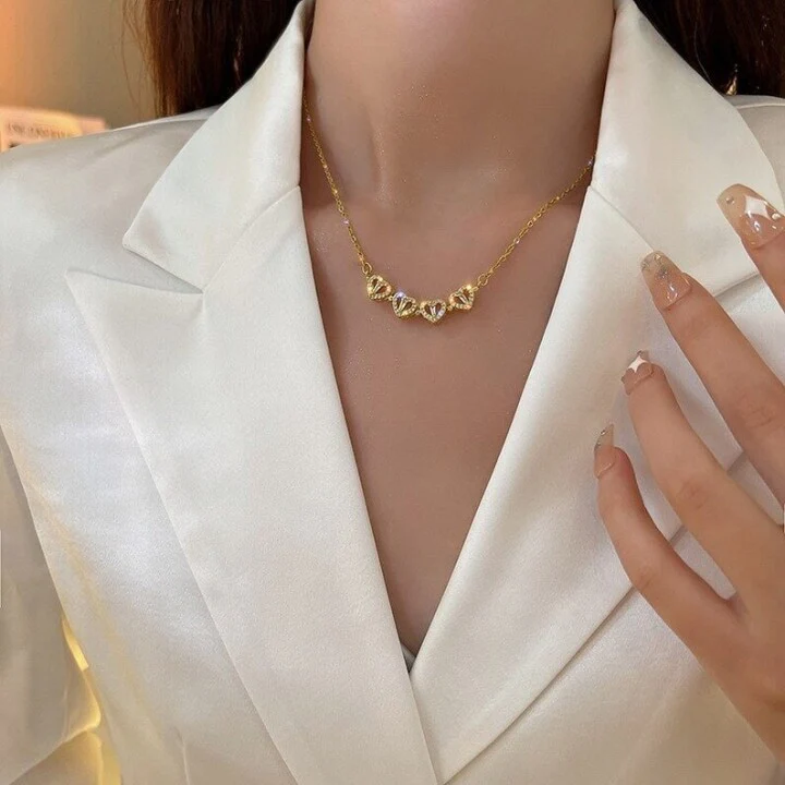 ☘Four-Leaf Heart Shape Necklace🎁The Best Gifts For Your Loved Ones - Image 6