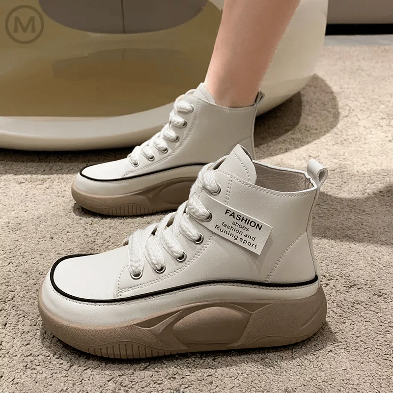 🔥Promotion 49% OFF🔥Women's High Top Thick Sole Martin Boots - Image 4