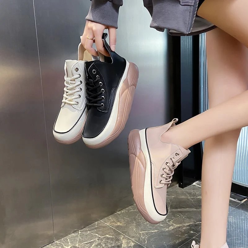 🔥Promotion 49% OFF🔥Women's High Top Thick Sole Martin Boots - Image 6