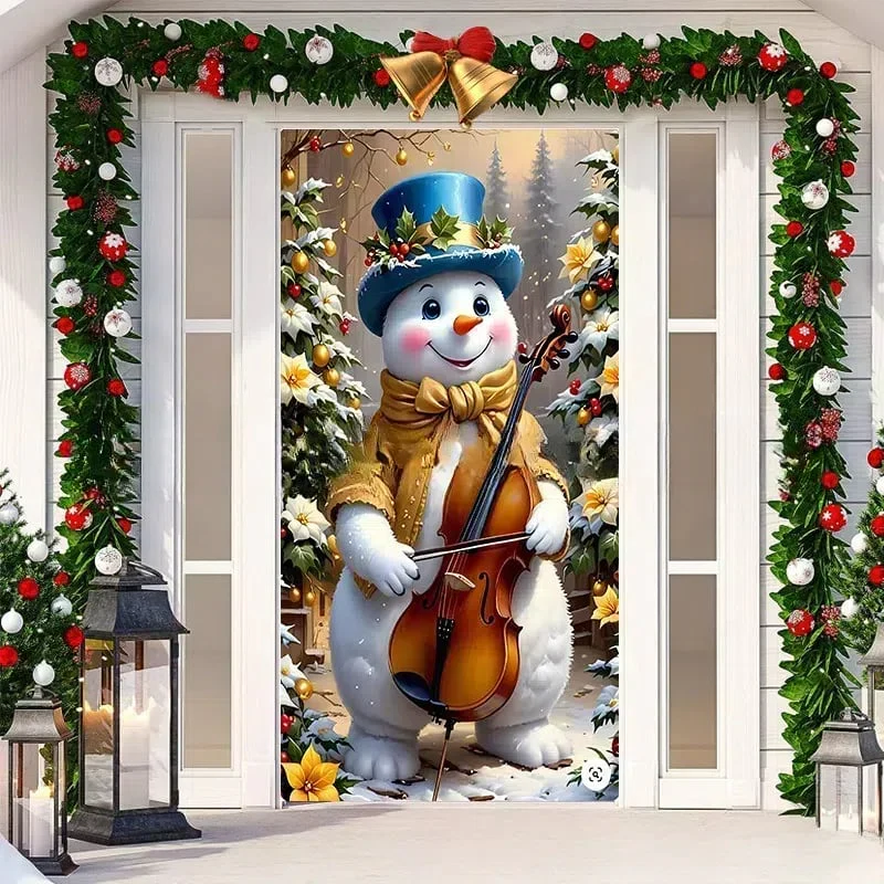 🌟2025 Christmas and Halloween front door decoration - Image 2
