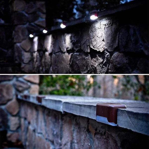 LED Solar Lamp Path Staircase Outdoor Waterproof Wall Light🔥BUY MORE SAVE MORE - Image 9