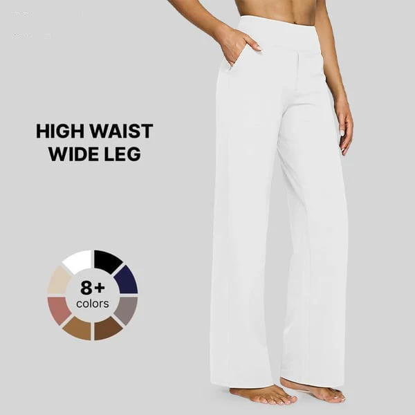 ☀️ Summer Deal!😍Loose High-Waist Business Casual Pants Yoga Pants - Image 15