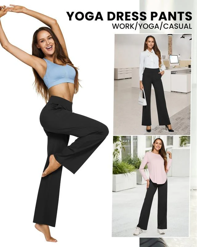 ☀️ Summer Deal!😍Loose High-Waist Business Casual Pants Yoga Pants - Image 8