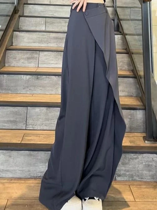 Lrregular Splicing Drape Suit Pants(BUY 2 FREE SHIPPING) - Image 6