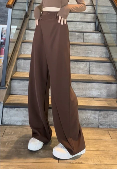 Lrregular Splicing Drape Suit Pants(BUY 2 FREE SHIPPING) - Image 9