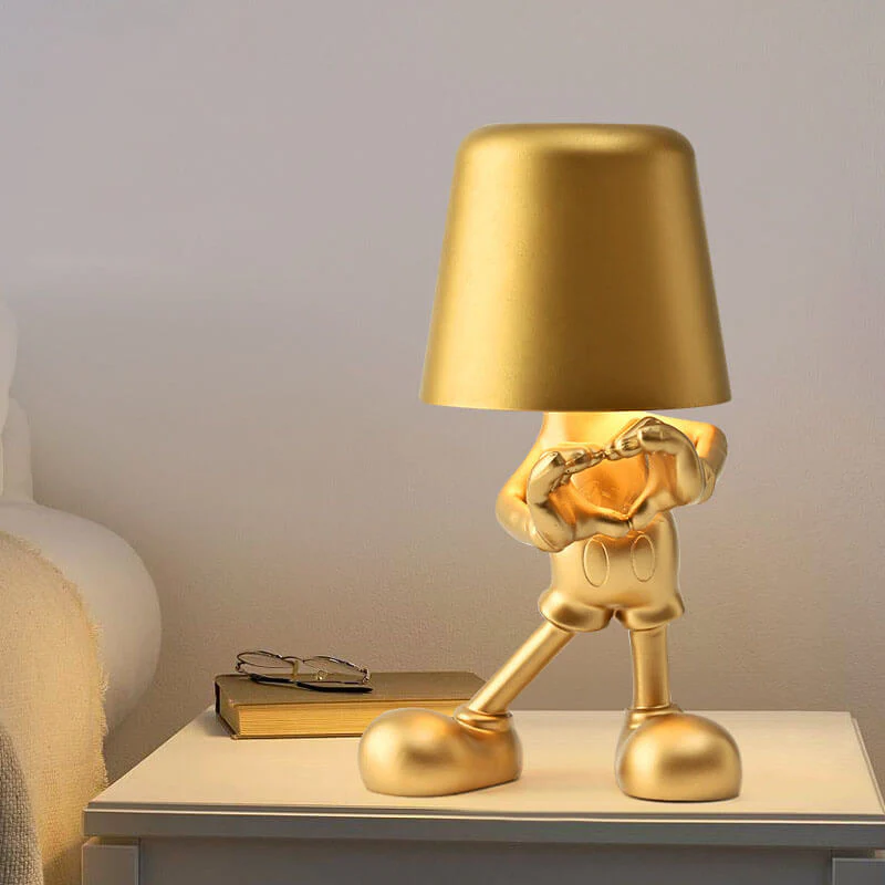 Little Golden Man Touch Charging Desk Lamp - Image 2
