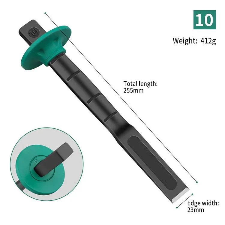 🔥🔨49% OFF! Heavy duty flat chisel and hand guard!🔥 - Image 6