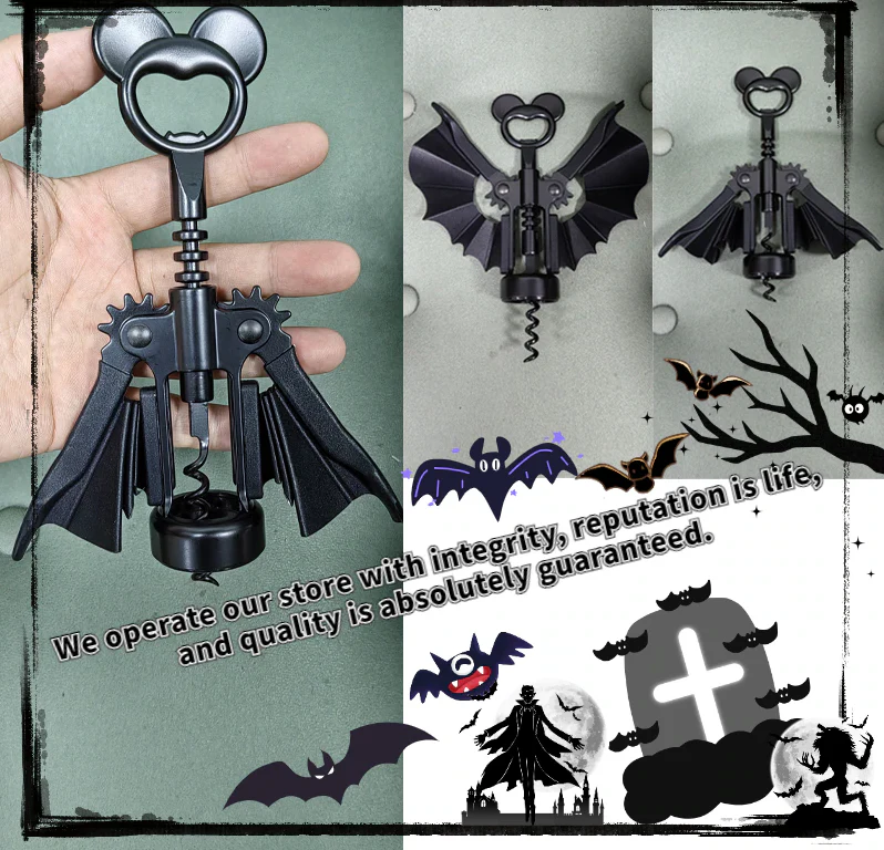 2023 Hot Sales-Spooky Bat Wine Opener