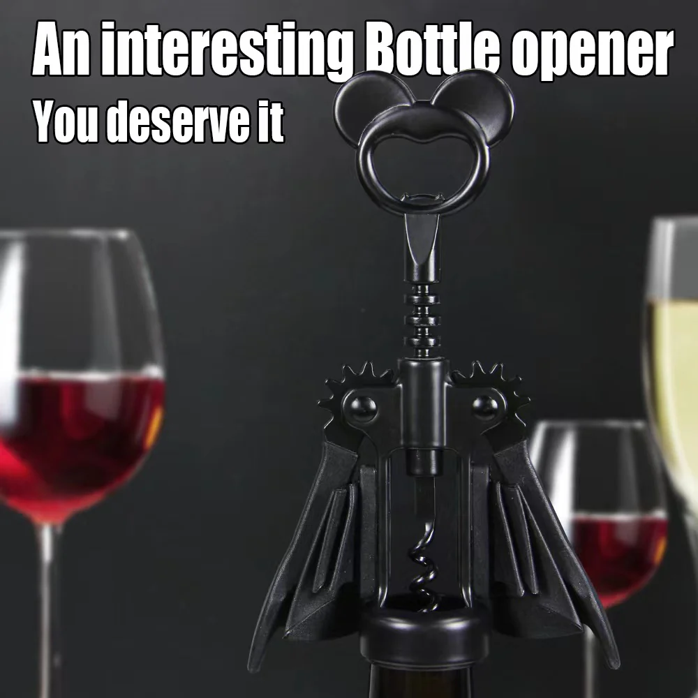 2023 Hot Sales-Spooky Bat Wine Opener - Image 4