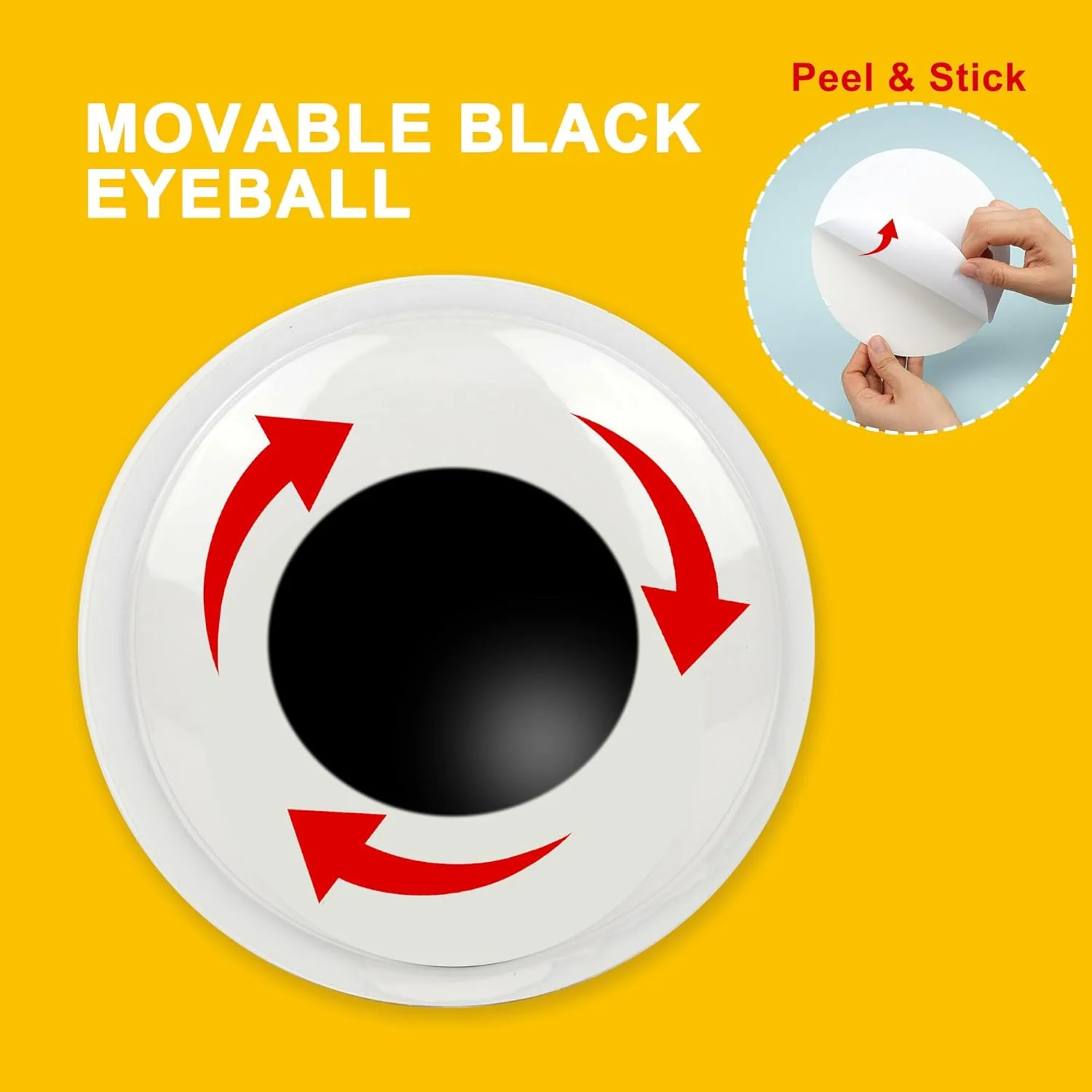 🔥Giant Wiggle Googly Eyes with Self Adhesive - Image 4
